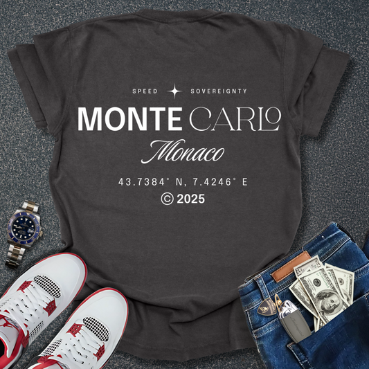 Monte Carlo T-Shirt (Back Print)