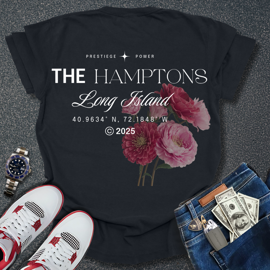 The Hamptons T-Shirt (Back Print)