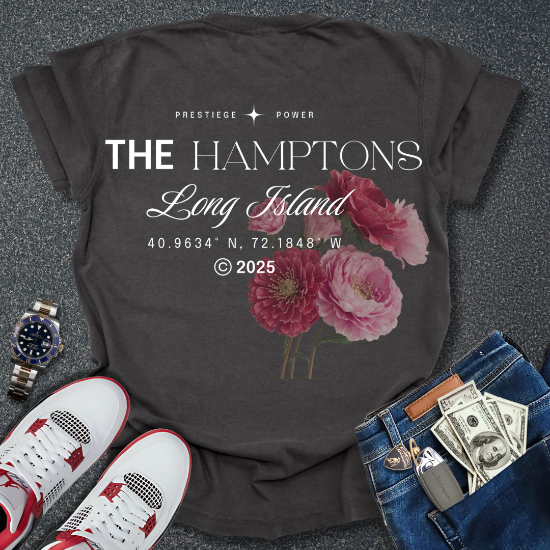 The Hamptons T-Shirt (Back Print)