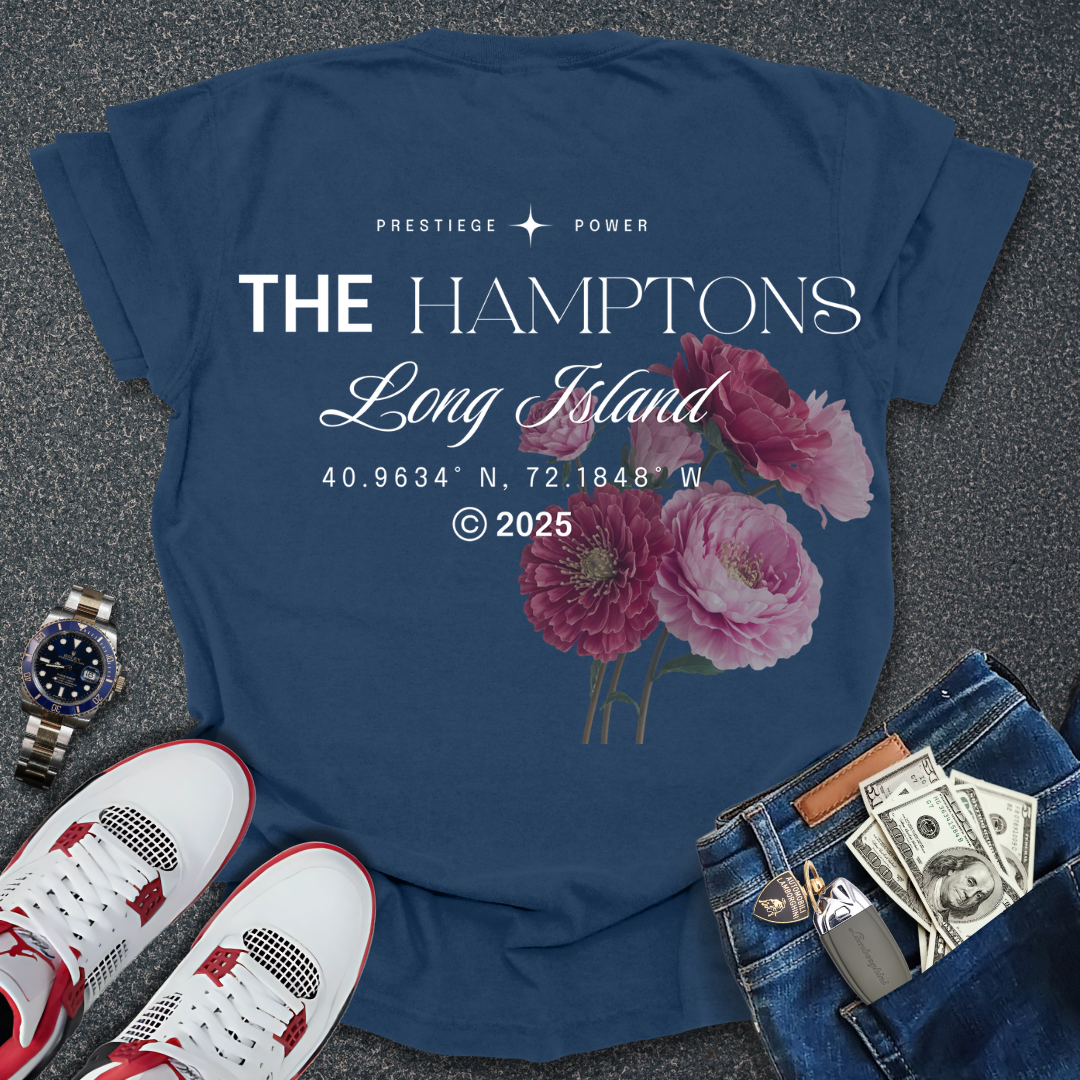 The Hamptons T-Shirt (Back Print)