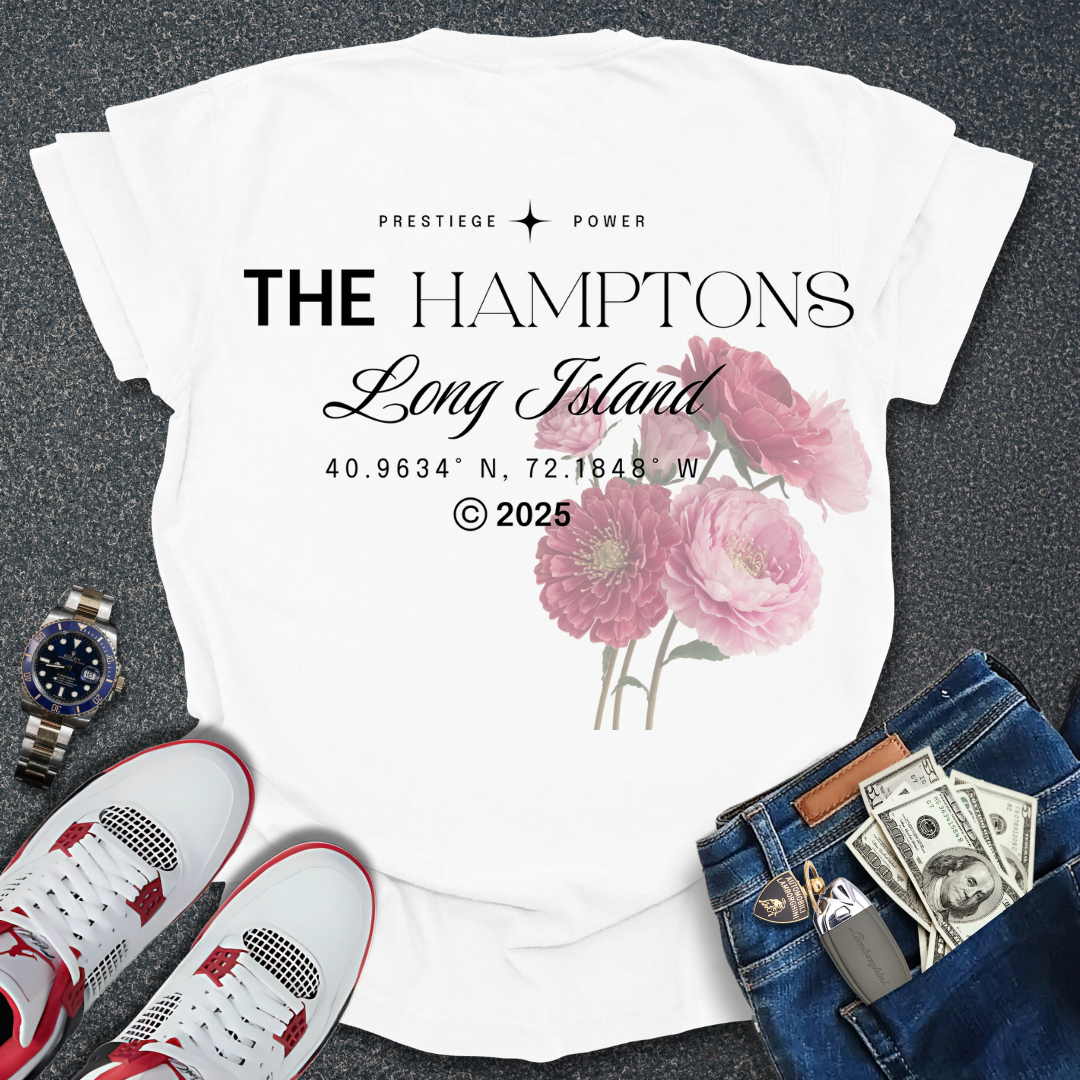 The Hamptons T-Shirt (Back Print)