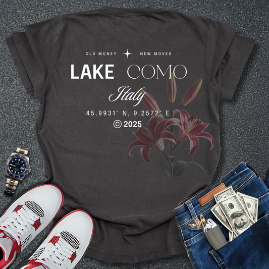 Lake Como T-Shirt (Back Print)