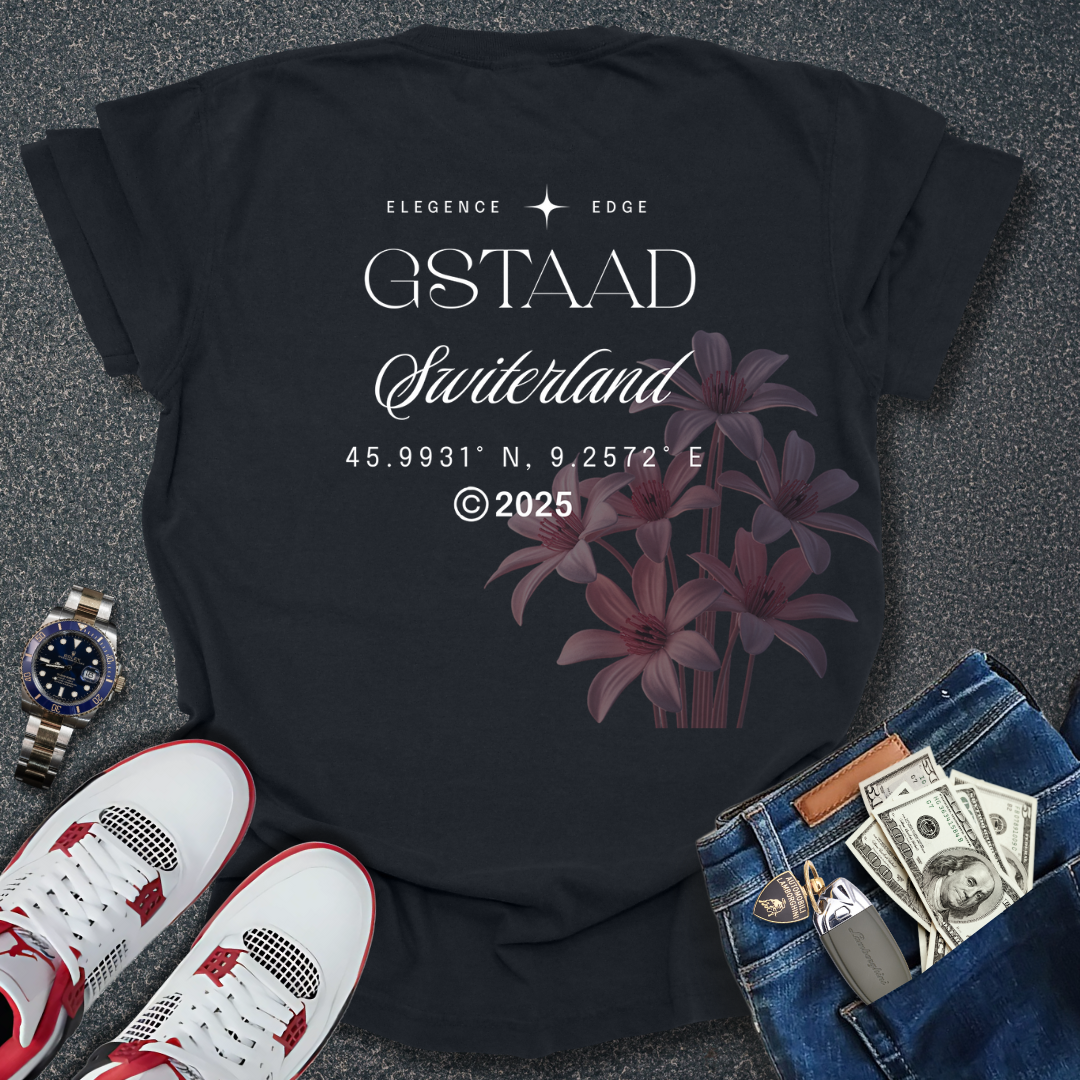 Gstaad T-Shirt (Back Print)