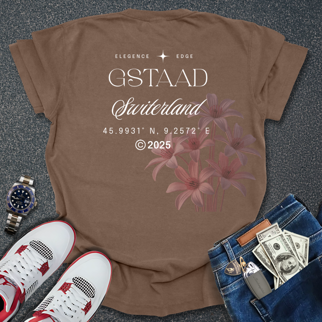 Gstaad T-Shirt (Back Print)