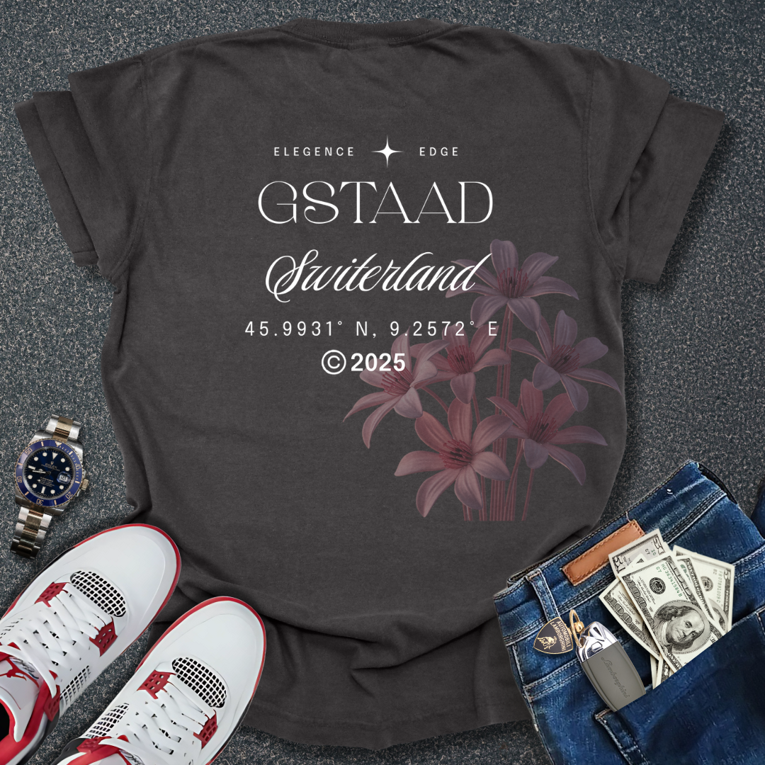 Gstaad T-Shirt (Back Print)
