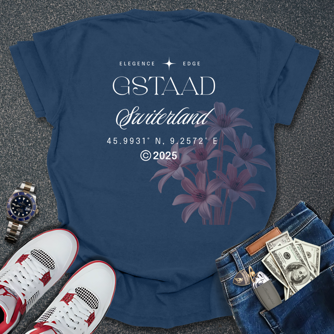 Gstaad T-Shirt (Back Print)