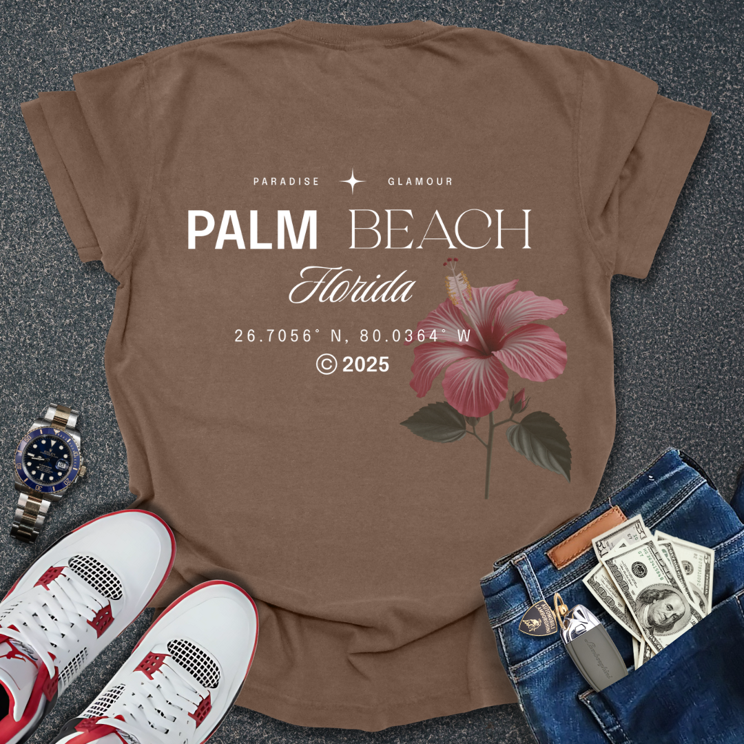Palm Beach T-Shirt (Back Print)