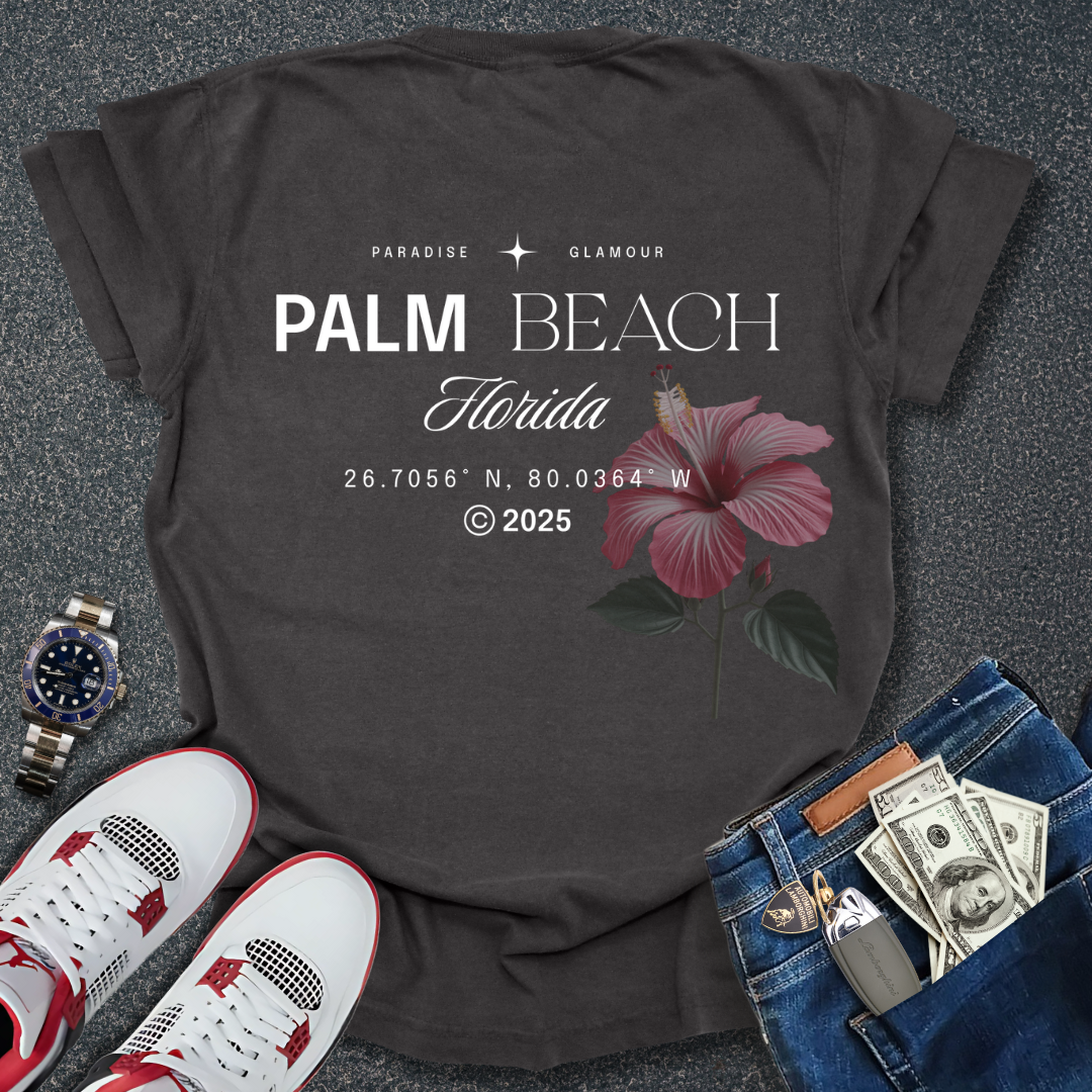 Palm Beach T-Shirt (Back Print)